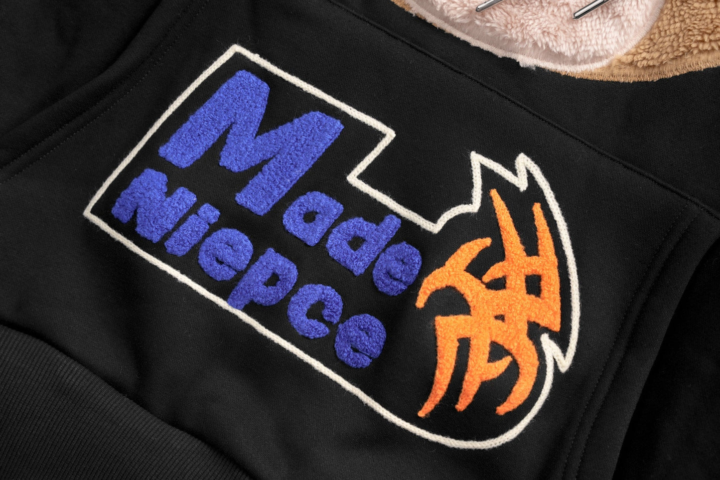 EXT369 Furry Teddy Hoodie