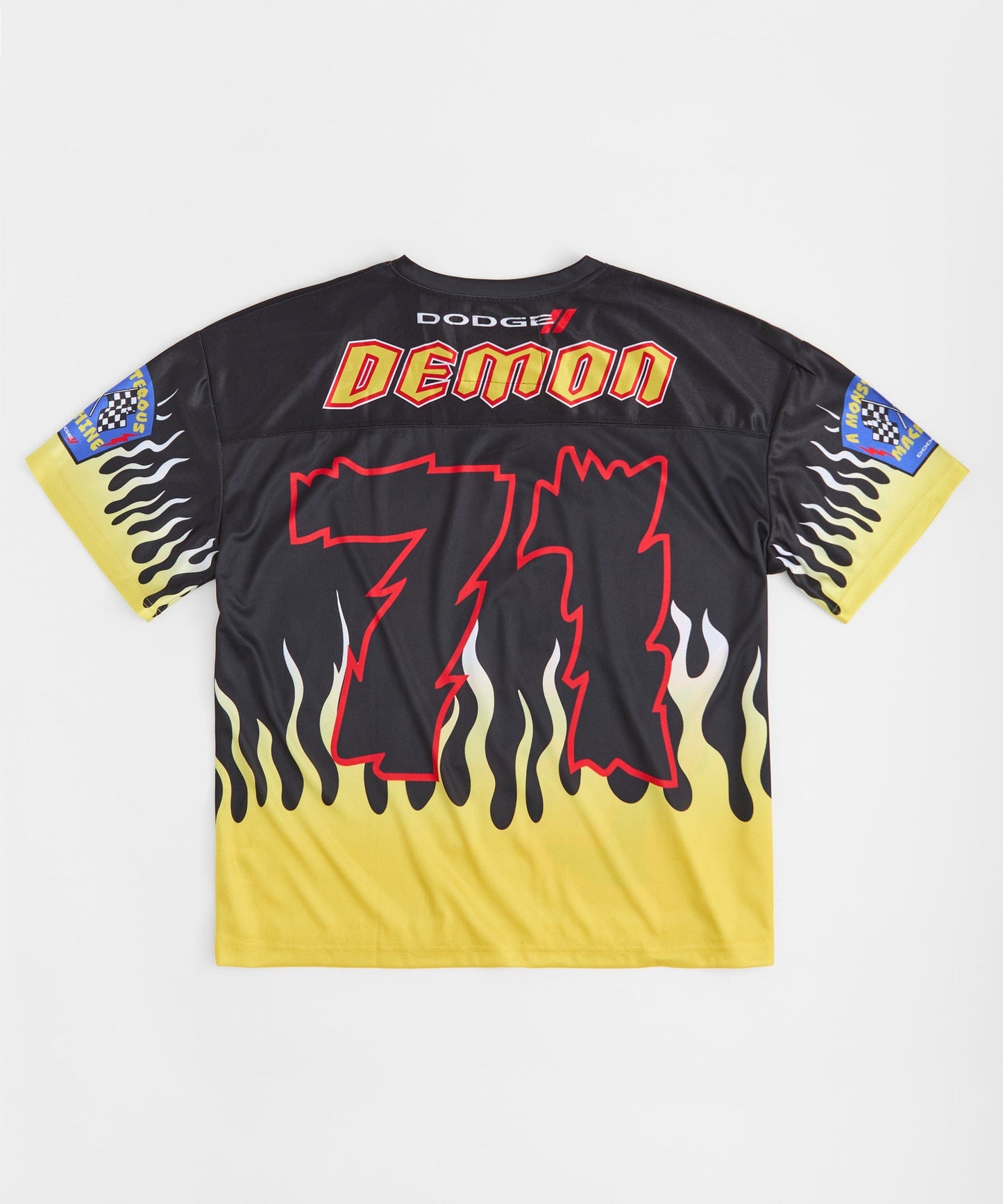 Dodge Demon Football Jersey - Black