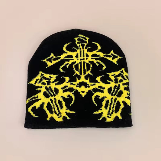 Baroque Cross Beanie