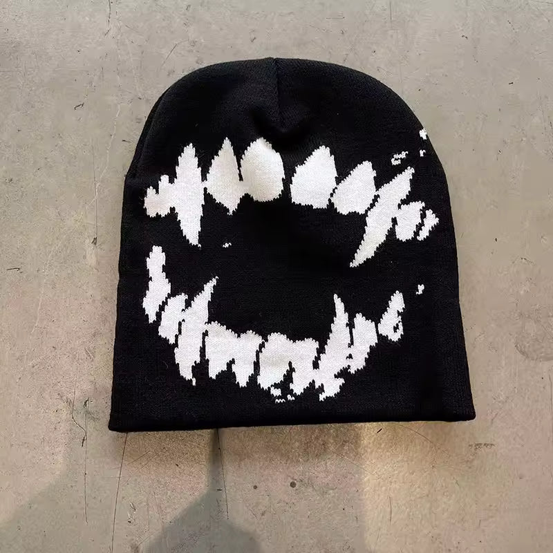 Fanged Graphic Beanie