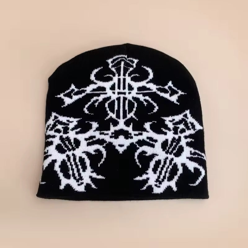 Baroque Cross Beanie