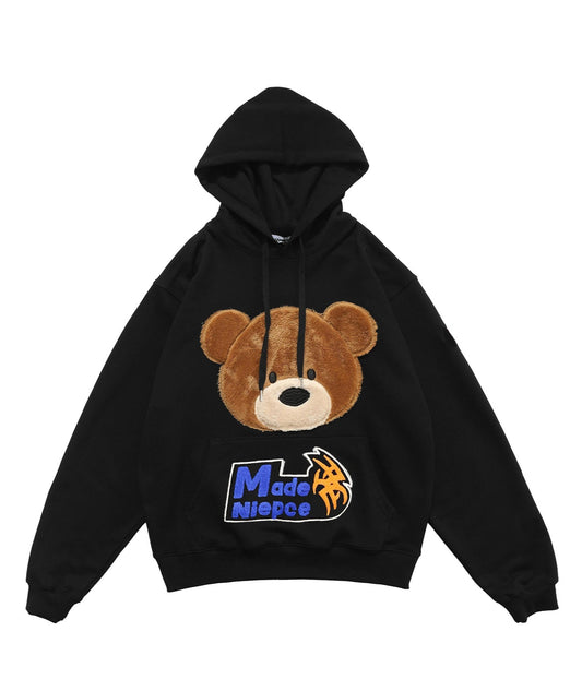 EXT369 Furry Teddy Hoodie