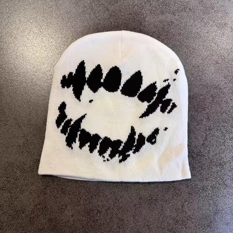 Fanged Graphic Beanie