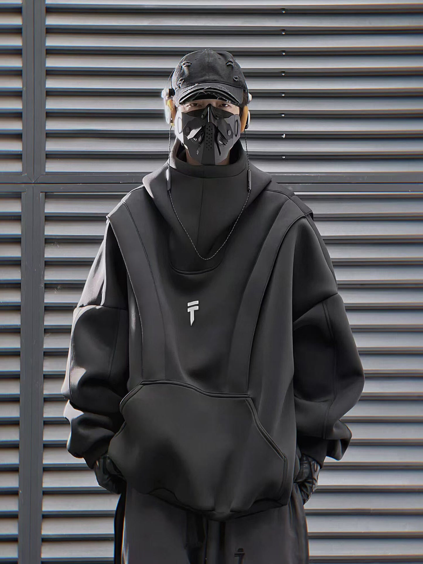 HiH50 Black Nexus Hoodie